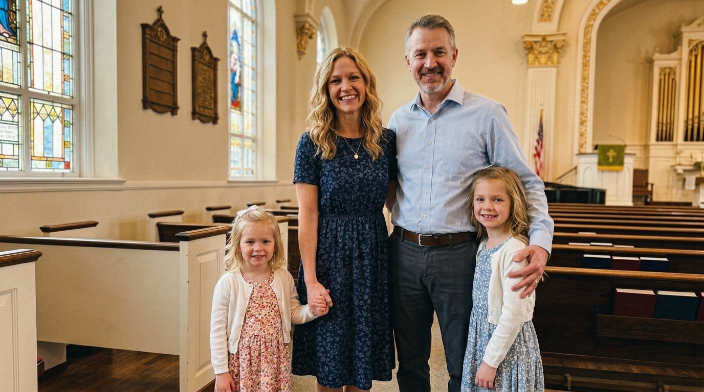 Anointing poured out