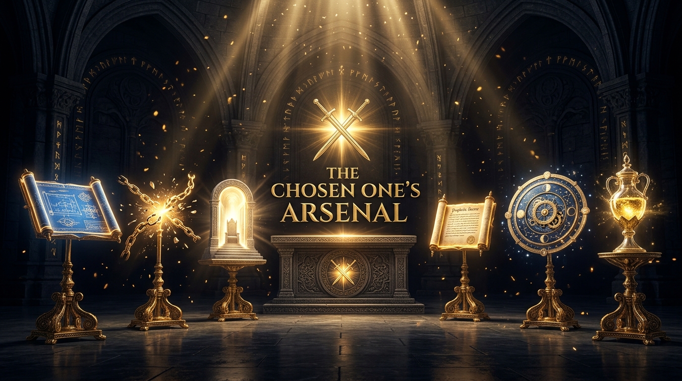 The Chosen One's Arsenal — Sacred spiritual weapon system