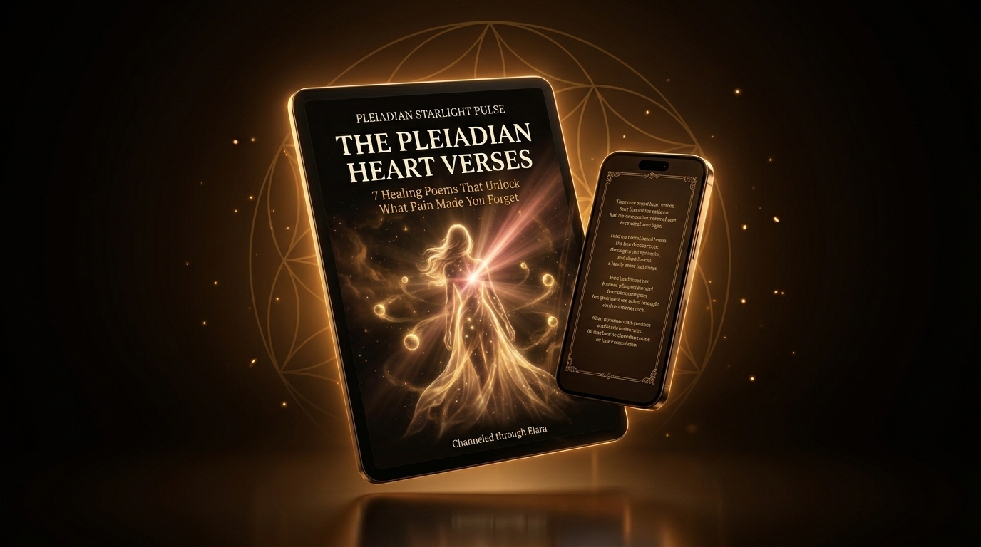 The Pleiadian Heart Verses — Mockup